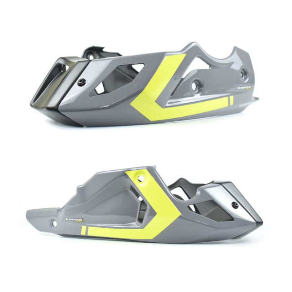 Ermax Ermax belly pan | gloss grey/gloss yellow (nimbus grey/night fluo yellow) | yamaha mt-07 2016>2017